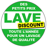 Laverie automatique à prix discount, petits prix toute l'année pour un lavage et un séchage de qualité